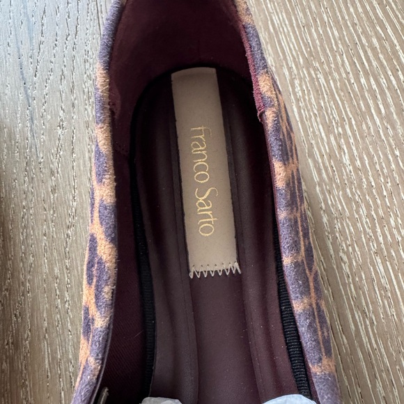 Franco Sarto Vana Leopard Print Women's ballet flats - Picture 2 of 7